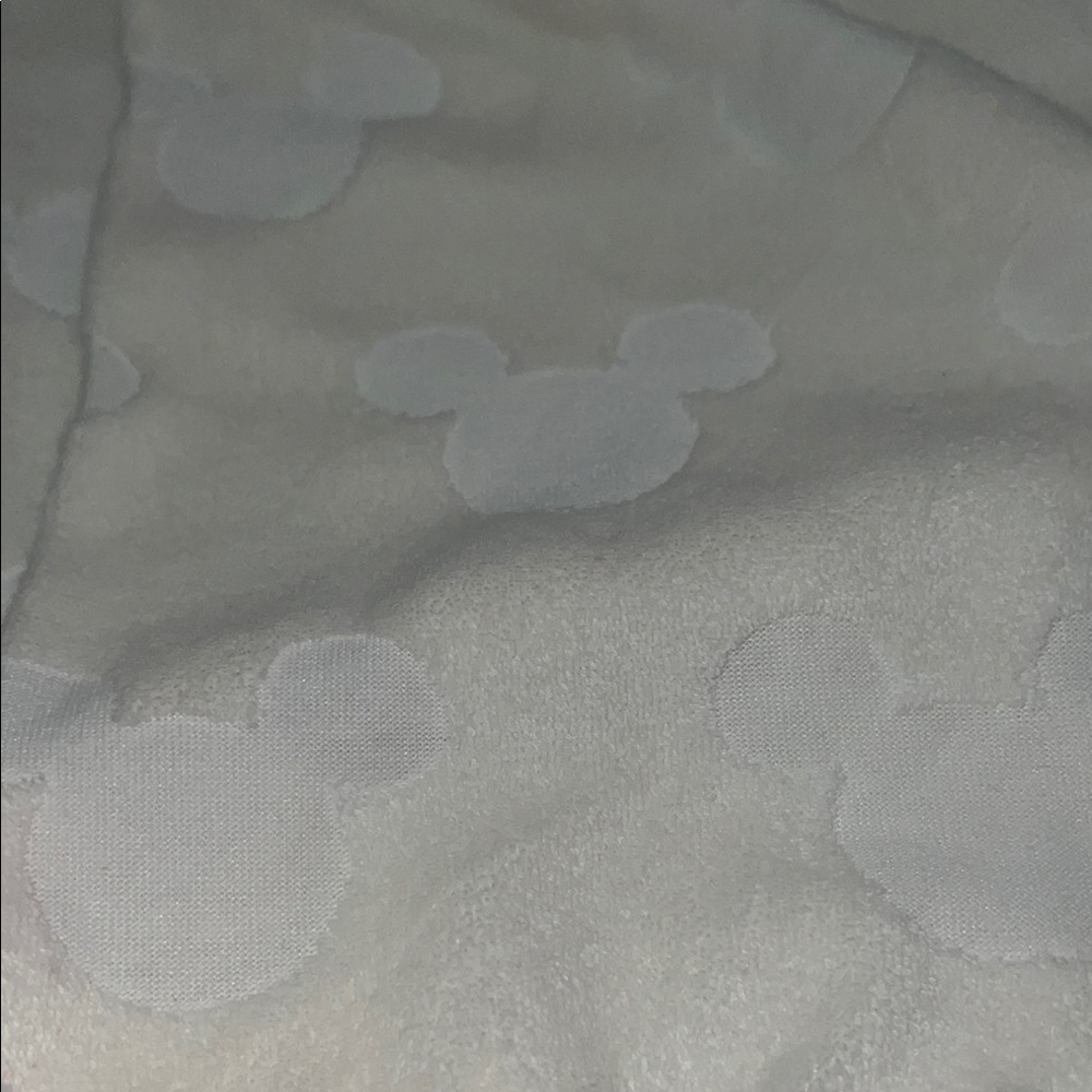 Cream Minnie Mouse Hoodie with Cartoon Embroidery - Picture 8 of 9